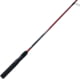 Zebco Z-Cast Spinning Rod 6ft 2-PC Durable Z-Glass Pole Comfortable EVA Rod Handle Shock-Ring Guides Medium Red ZCASTS602MAPB3
