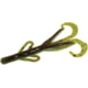 Zoom Baby Brush Hog Creature Bait 12 Pack 4in Bullfrog