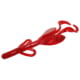 Zoom Baby Brush Hog Creature Bait 12 Pack 4in Ruby Red