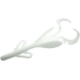 Zoom Baby Brush Hog Creature Bait 12 Pack 4in White