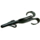 Zoom Brush Hog Creature Bait 8 Pack 6in Black Emerald