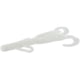 Zoom Brush Hog Creature Bait 8 Pack 6in White