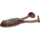 Zoom Topwater Frog Soft Bait 3 Pack 4in Natural Brown
