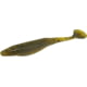 Zoom Swimmin Super Fluke Jr Baitfish Imitator 10 Pack 4in Green Pumpkin