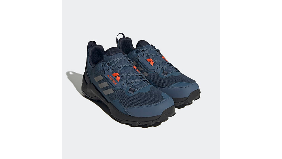 Adidas Terrex AX4 Hiking Shoe - Mens, Wonder Steel/Grey Three/Impact Orange, 11US, HP7392-11