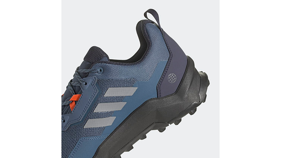 Adidas Terrex AX4 Hiking Shoe - Mens, Wonder Steel/Grey Three/Impact Orange, 11US, HP7392-11