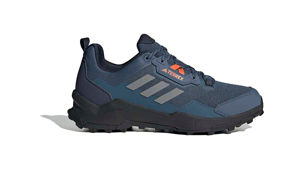 Adidas Terrex AX4 Hiking Shoe - Men's, Wonder Steel/Grey Three/Impact Orange, 11US, HP7392-11