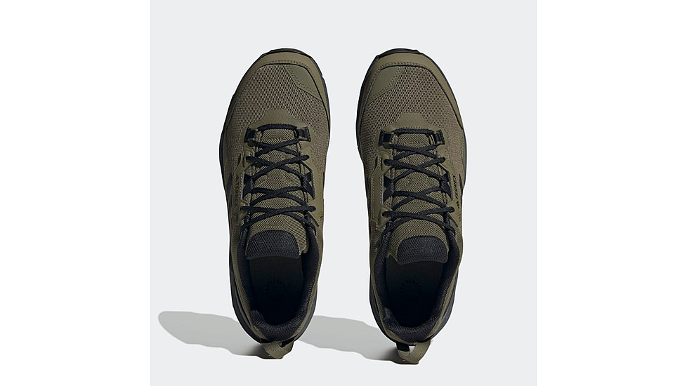 Adidas Terrex AX4 Wide Hiking Shoes - Mens, Focus Olive/ Black/Grey Five, 11US, HQ3554-11