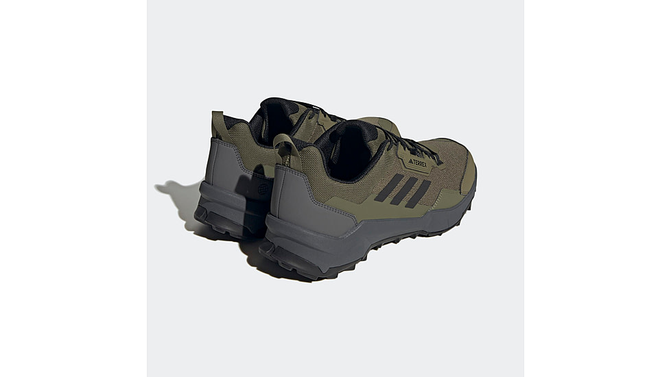 Adidas Terrex AX4 Wide Hiking Shoes - Mens, Focus Olive/ Black/Grey Five, 11US, HQ3554-11