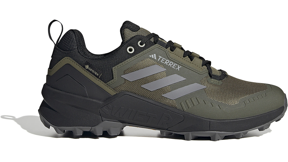 Adidas Terrex Swift R3 GORE-TEX Hiking Shoes - Mens, Focus Olive/Grey Three/Core Black, 8.5 US, HR1312-8.5