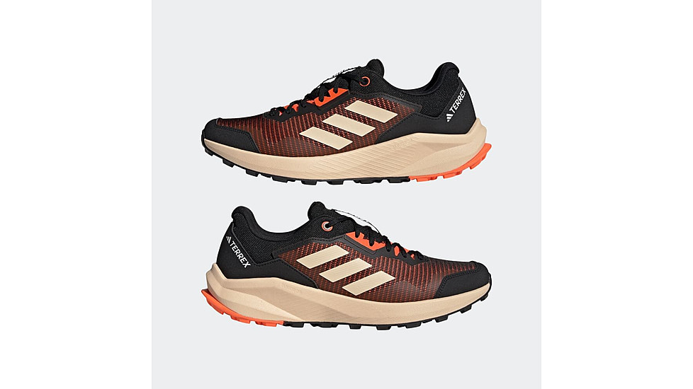 Adidas Terrex Trail Rider Trail Running Shoes - Mens, Impact Orange/ White/ Black, 10,5US, HR1156-10-5