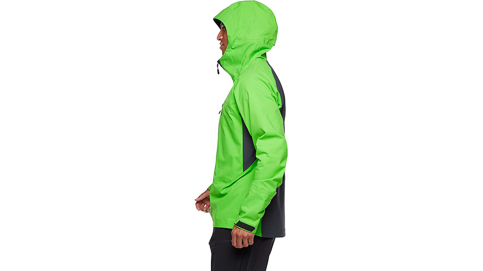 Black Diamond Dawn Patrol Hybrid Shell Jacket - Men's, Vibrant Green, Small, AP7450043048SML1