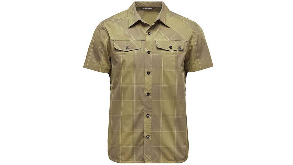 Black Diamond Technician Short Sleeve Shirt - Mens , Up to 44% Off â CampSaver