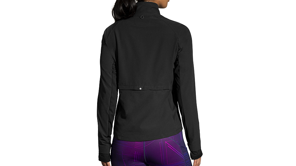 Brooks Fusion Hybrid Jacket - Women's, Small, Black, 221499001.025