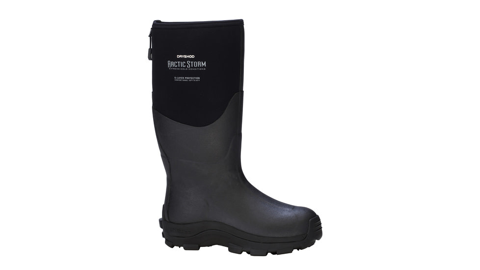 Dryshod Arctic Storm Hi Winter Boot - Men's, Black/Grey, 10 ARS-MH-BK-010