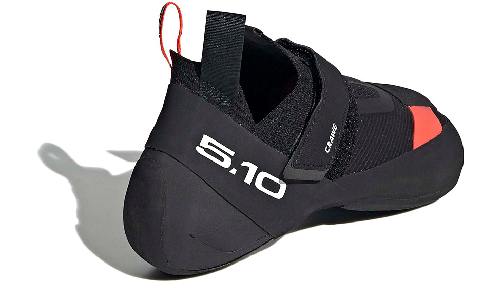 Five Ten Crawe Shoes - Mens, Core Black/Ftwr White/Solar Red, 10.5, EG2370-001-10.5