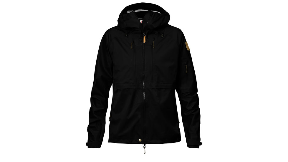 Fjallraven Keb Eco-Shell Jacket - Women's, Large, Black, F89600-550-L