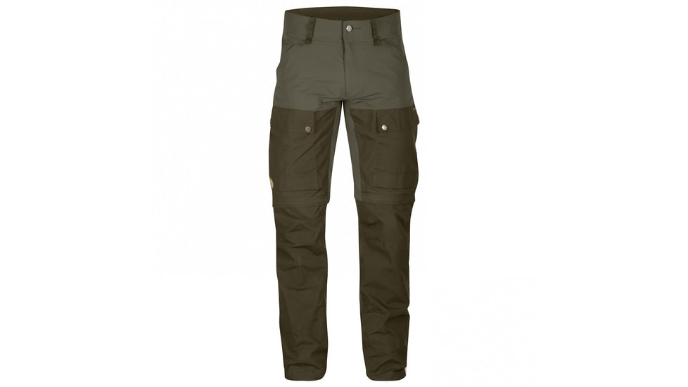 Fjallraven Keb Gaiter Trousers - Mens, Deep Forest-Laurel Green, 48 Waist, Regular Inseam, F80808-662-625-48