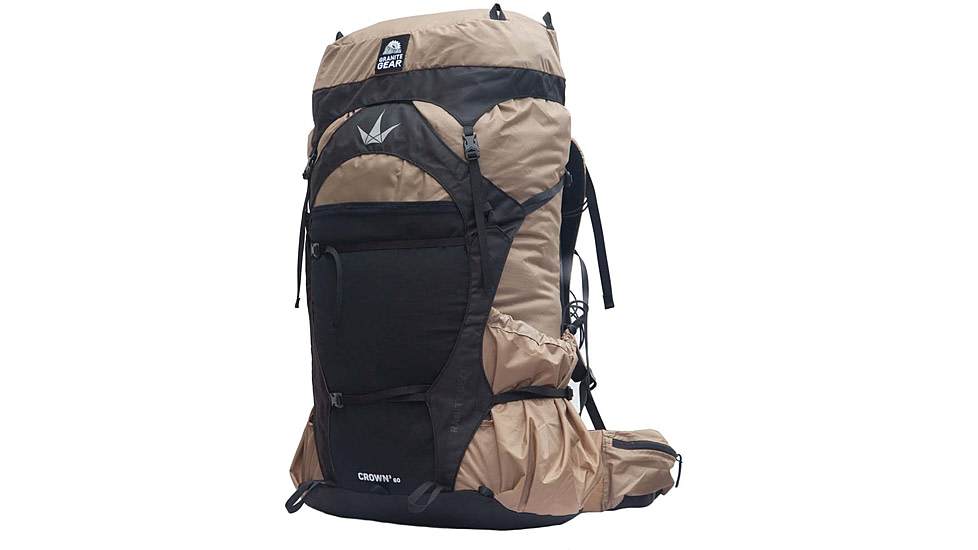 Granite Gear Crown 3 Backpack, 60L, Regular, Dunes/Black, 50015-7010