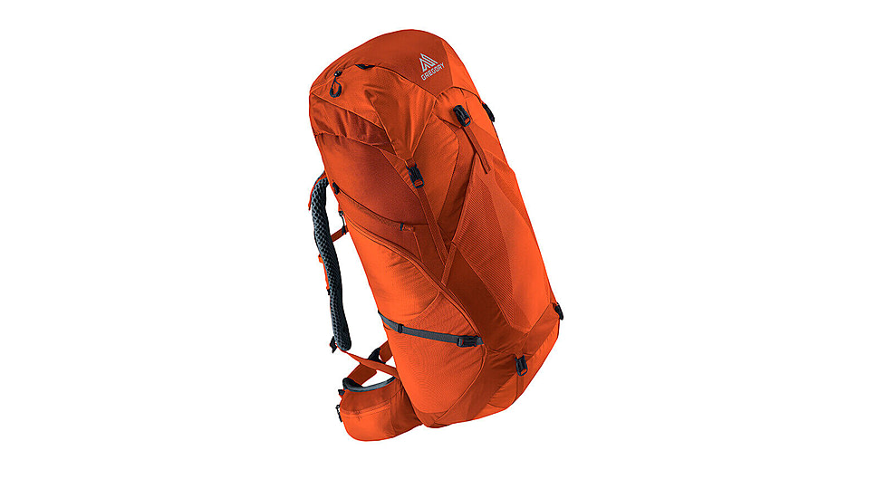 Gregory Paragon 58L Backpack - Mens, Ferrous Orange, Medium/Large, 126845-6397