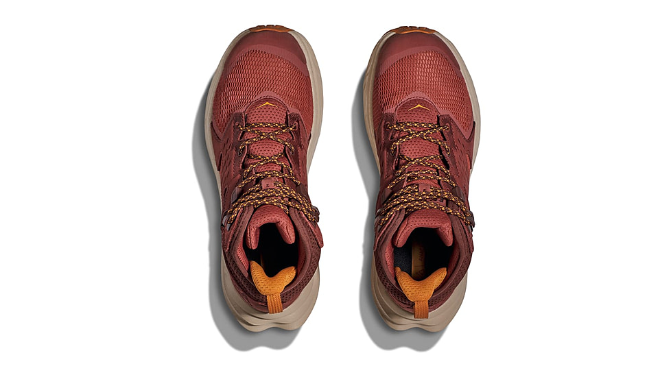 Hoka Anacapa 2 Mid GTX Hiking Shoes - Womens, Hot Sauce/Shifting Sand, 11B, 1142831-HSSS-11B