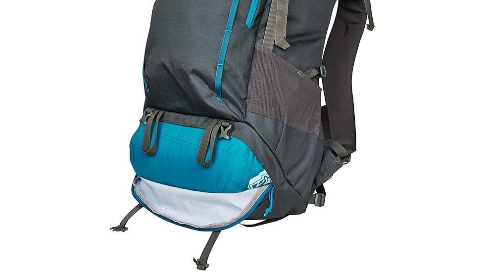Kelty Asher 55L Backpack, Beluga/Stormy Blue, One Size, 22628722BEL