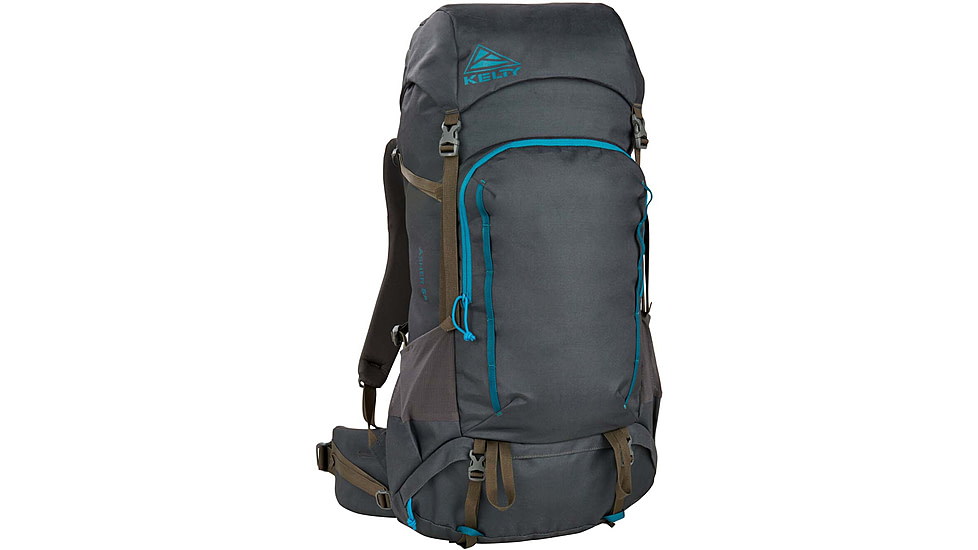 Kelty Asher 55L Backpack, Beluga/Stormy Blue, One Size, 22628722BEL