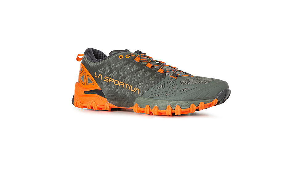La Sportiva Bushido II Running Shoes - Mens, Clay/Tiger, 42.5, 36S-909206-42.5