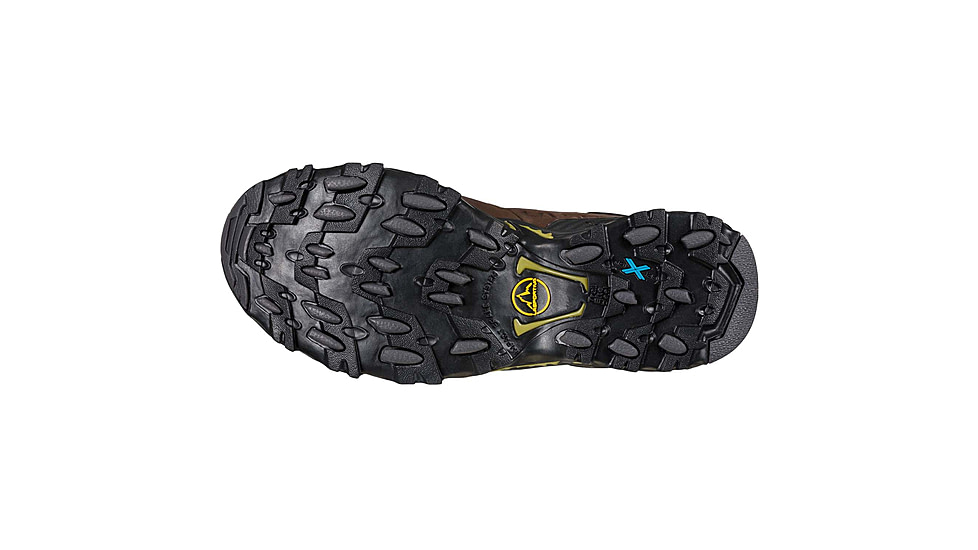 La Sportiva Ultra Raptor II Mid Leather GTX Hiking Shoes - Mens, Chocolate/Cedar, 42, 34J-805811-42