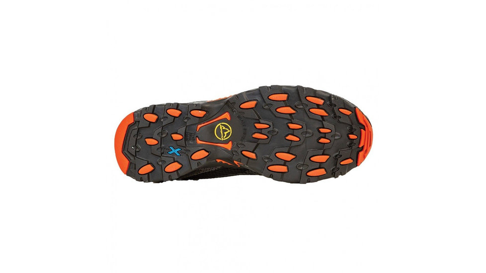 La Sportiva Wildcat 2.0 GTX Trail Running Shoe- Mens, Black/Pumpkin, 46, 16Q-999204-46