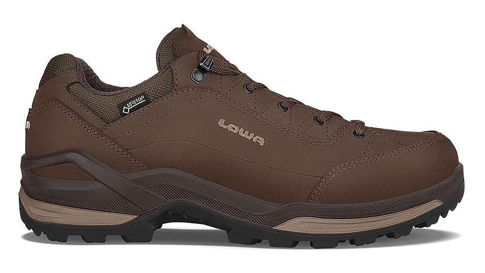 Lowa Renegade GTX Lo Hiking Shoes - Men's, Wide, 11 US, Espresso/Beige, 3109674211-ESPBEG-11 US