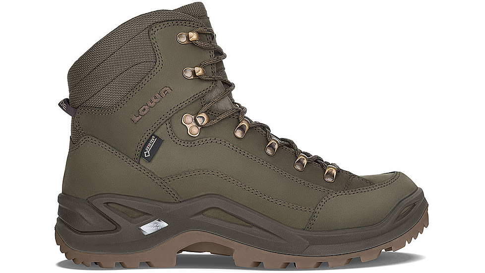 Lowa Renegade GTX Mid Hiking Shoes - Men's, Medium, 12 US, Basil, 3109450724-BASIL-12 US