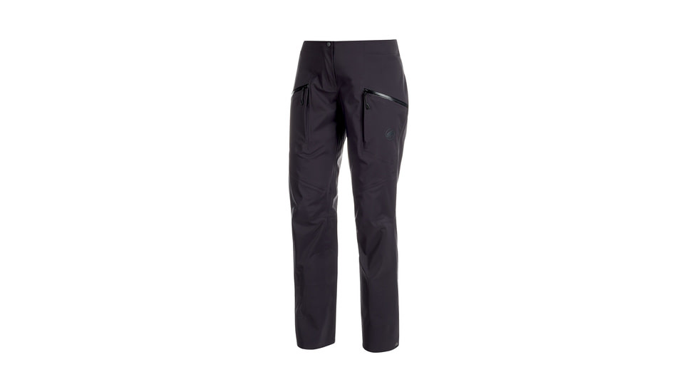 Mammut Haldigrat Hardshell Pants - Womens, Black, 8, 1020-12590-0001-38-10