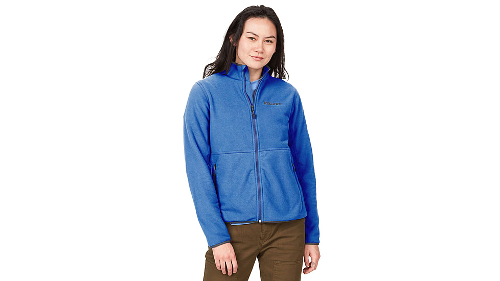 Marmot Rocklin Full Zip Jacket - Womens, Blue Bonnet, Large, M12402-23092-L