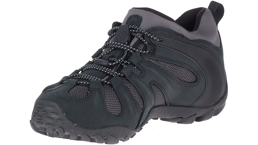 Merrell Cham 8 Stretch WP Hiking Shoes - Mens, Black/Grey, 9 US, J034177-09.0