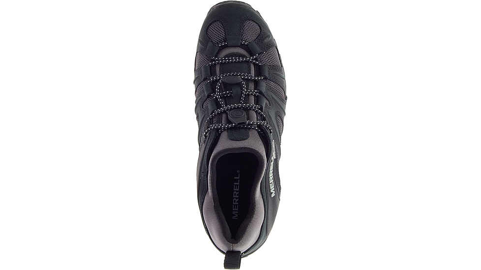 Merrell Chameleon 8 Stretch Waterproof Hiking Shoes - Mens, Black/Grey, 13, J034177-13