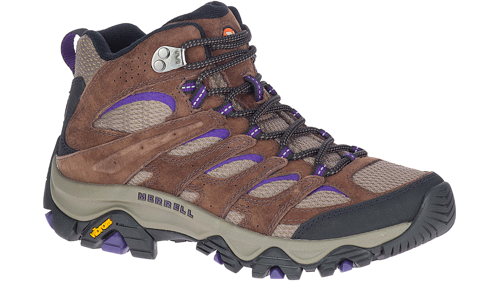 Merrell Moab 3 Mid Casual Shoes - Womens, Bracken/Purple, 10, Medium, J035870-M-10