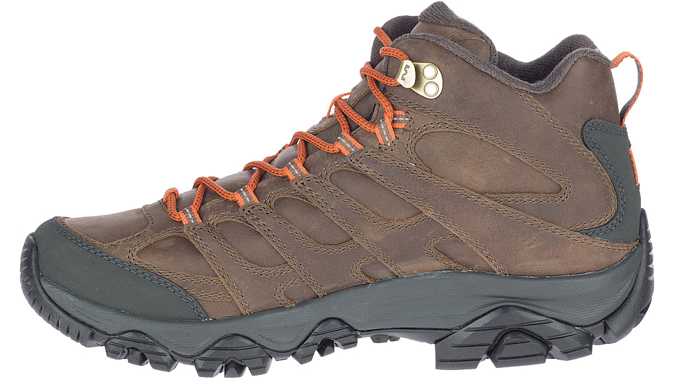 Merrell Moab 3 Prime Mid Waterproof Casual Shoes - Mens, Canteen, 9, Wide, J035763W-W-9
