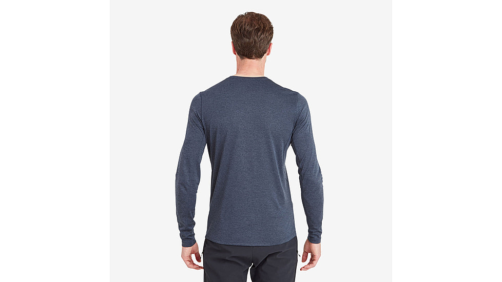 Montane Dart Long Sleeve T-Shirt - Mens, Eclipse Blue, 2XL, MDRLSECLZ14