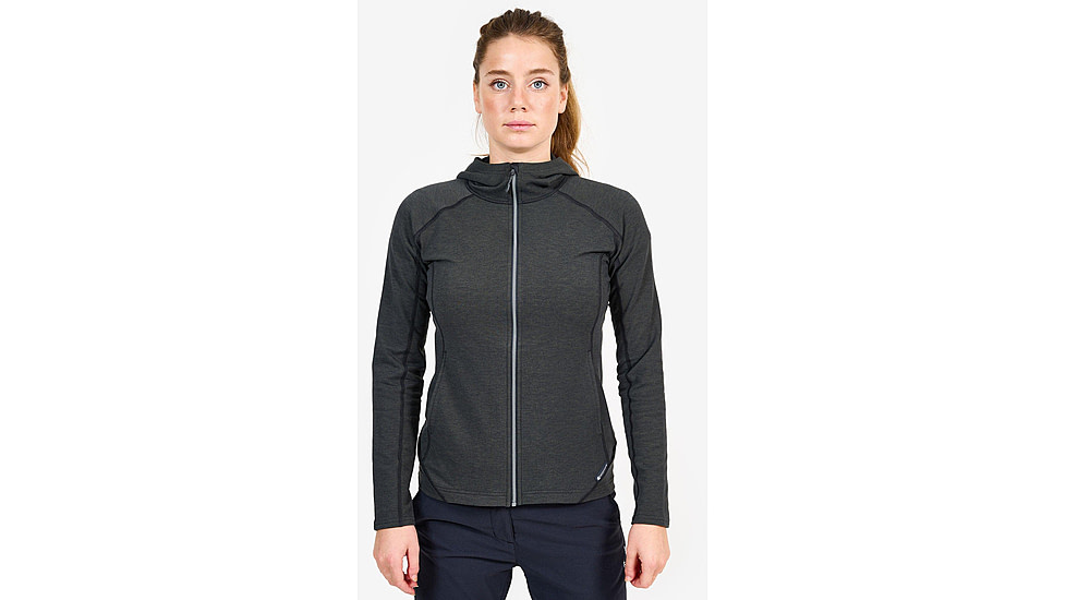 Montane Spinon Hoodie - Womens, Charcoal, Extra Large, FSPHOCHAX13