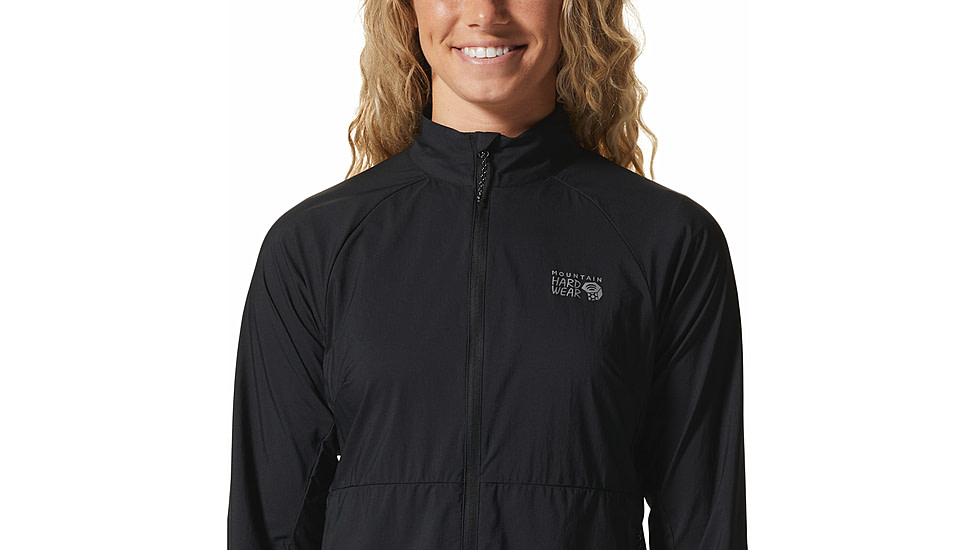 Mountain Hardwear Kor AirShell Full Zip Jackets - Womens, Black, Small, 1985081010-BLACK-S