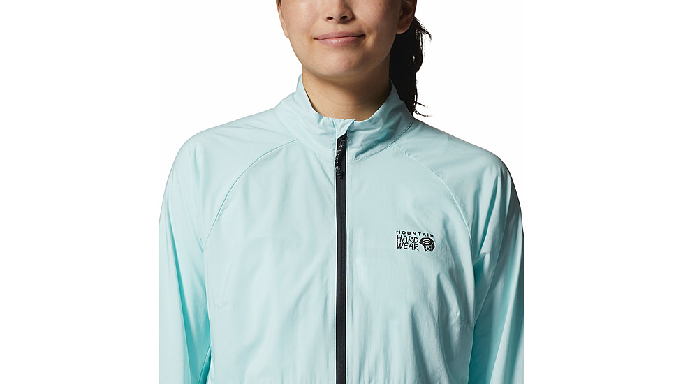 Mountain Hardwear Kor AirShell Full Zip Jackets - Womens, Pale Ice, Extra Large, 1985081428-Pale Ice-XL