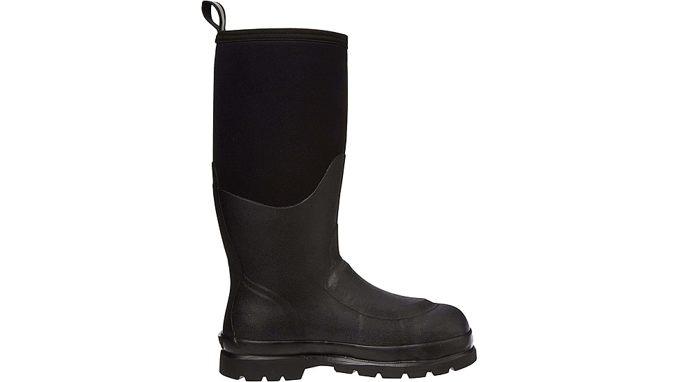 Muck Boots Chore Tall Metatarsal Guard Steel Toe Boots - Mens, Black, 9, CHS-META-BLK-090