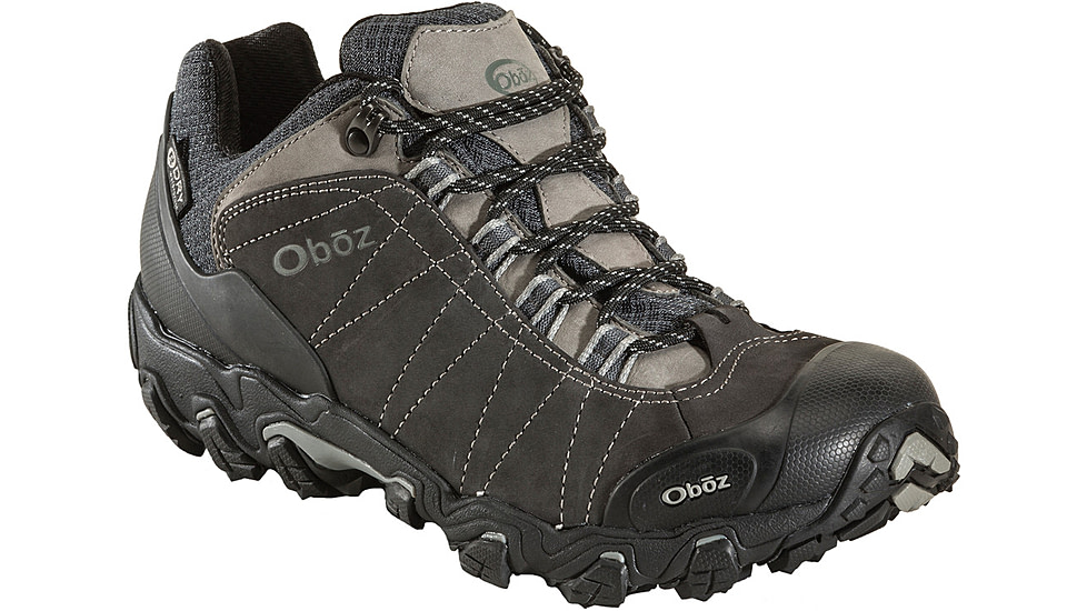 Oboz Bridger Low B-DRY Hiking Shoes - Mens, Medium, Dark Shadow, 15, 22701-DSw-M-15