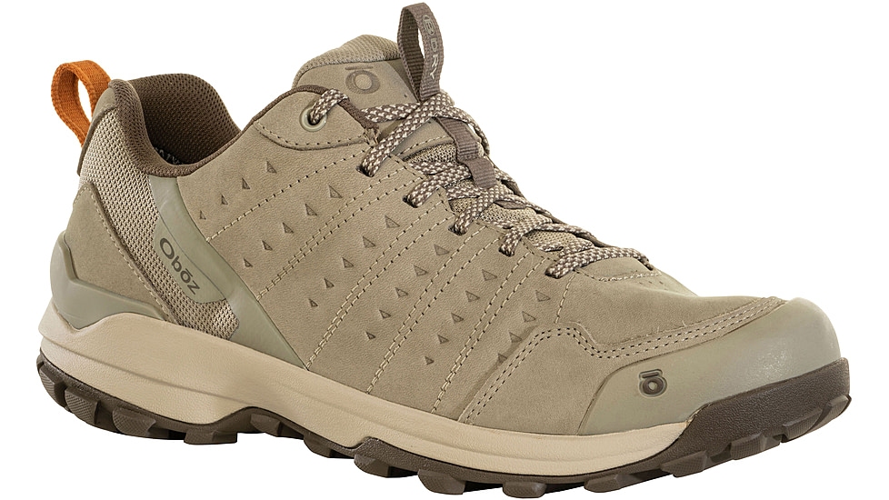 Oboz Sypes Low Leather B-DRY Hiking Shoes - Mens, Sandbox, 7.5, 76101-Sandbox-Medium-7.5