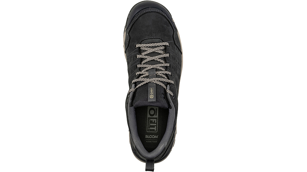 Oboz Sypes Low Leather B-DRY Medium Hiking Shoes - Mens, Lava Rock, 11.5, 76101-Lava Rock-Medium-11.5