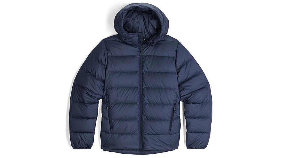 Outdoor Research Coldfront Down Hoodie - Mens, Navy, Extra Large, 2831880230009