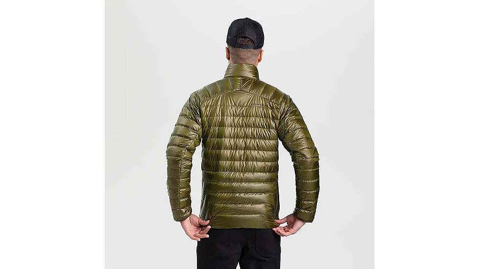Outdoor Research Helium Down Jacket - Mens, Loden, Small, 2775731943-S