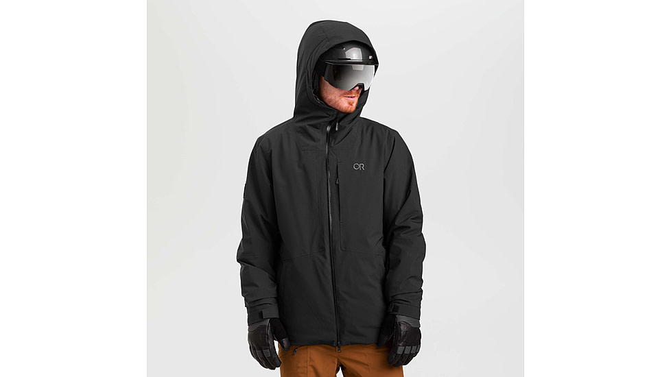 Outdoor Research Snowcrew Jacket - Mens, Black, Medium, 2831900001007