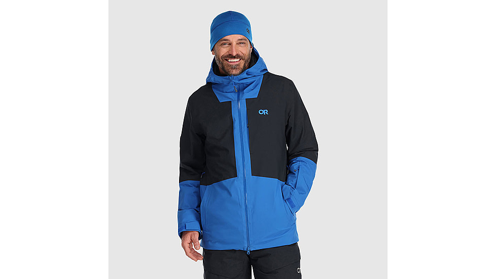 Outdoor Research Snowcrew Jacket - Mens, Classic Blue/Black, Medium, 2831902068-M